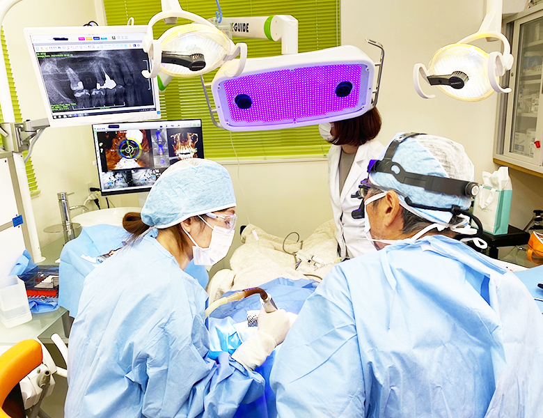 五反田の歯医者、ツツミ歯科クリニックのCGF再生療法