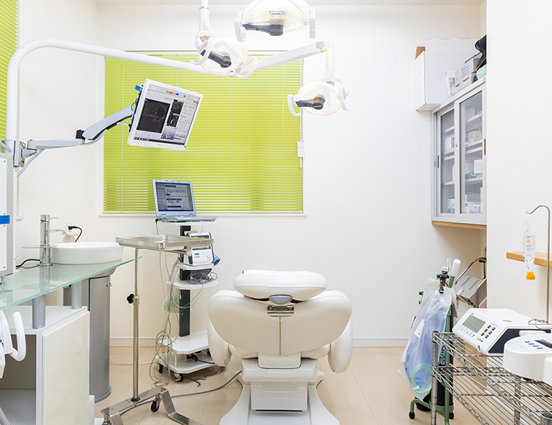 五反田の歯医者、ツツミ歯科クリニックのオペ室